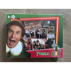 NEW Elf Movie Christmas Collage Puzzle 1000 Pieces Will Ferrell  26x20” Gift